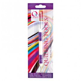 Quilling Needle & Slotted Tool - Soft Grip