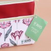 Etui met dubbele ritssluiting - Tulpen