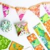 Fat Quarters-pakket van 4 - Edwards