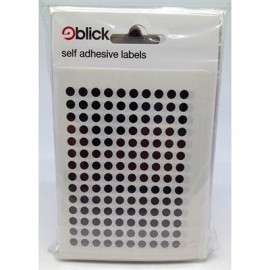 Blick Labels Circles Black 5mm 980 Labels