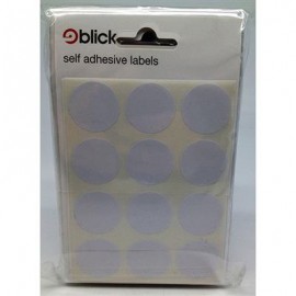 Blick Labels Circles White 24mm 84 Labels