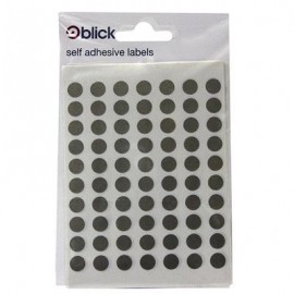 Blick Labels Circles Gold 8mm 490 Labels