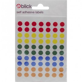 Blick Labels Circles Assorted 8mm 350 Labels
