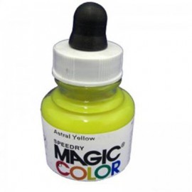 Magic Color Ink Liquid Acrylic Astral Yellow 28ml with pipette MC100