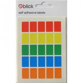 Blick Labels Assorted 12 x 18mm 120 Labels