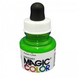 Magic Color Ink Liquid Acrylic Asian Lime 28ml with pipette MC310
