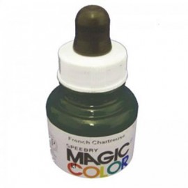Magic Color Ink Liquid Acrylic French Chartreuse 28ml with pipette MC360