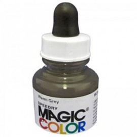 Magic Color Ink Liquid Acrylic Warm Grey 28ml with pipette MC920