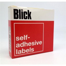 Blick Labels Dispenser Pack White D1963