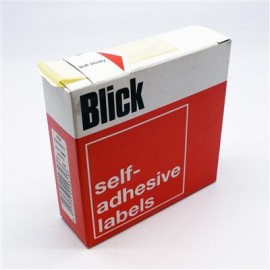 Blick Labels Dispenser Pack White D2575