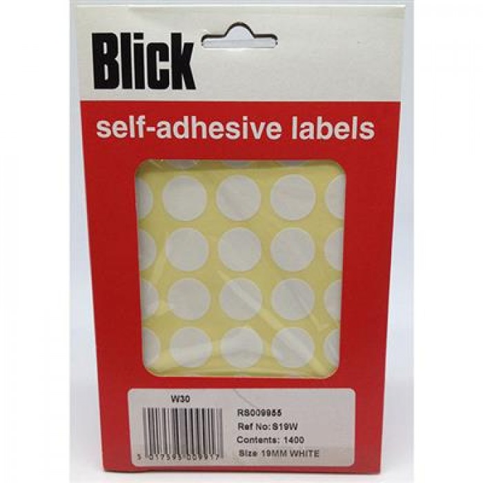 Blick Labels Office Pack White S19