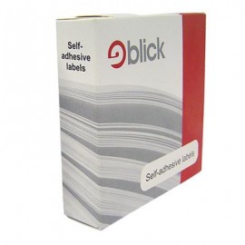 Blick Labels Dispenser Pack Circles Blue 19mm 1280 Labels