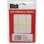 Blick Labels White W/Pk S3475