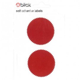 Blick Labels Company Seal 50mm Diameter 8 Labels