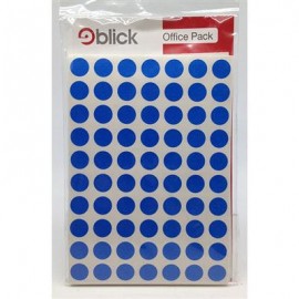 Blick Labels Office Pack Circles Blue 13mm 2240 Labels
