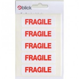 Blick Labels Fragile 19 x 63mm 35 Labels