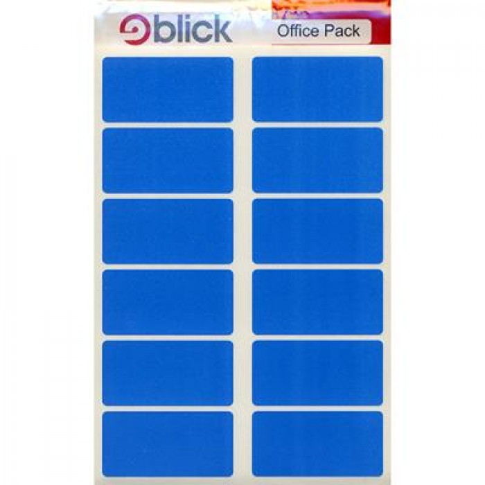 Blick Labels Office Pack Blue 25 x 50mm 320 Labels