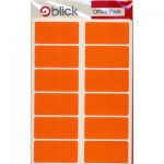 Blick Labels Office Pack Orange 25 x 50mm 320 Labels