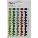 Blick Labels Metallic Stars Assorted 14mm 90 Stickers