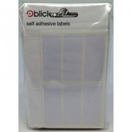 Blick Labels White 20 x 50mm 42 Labels