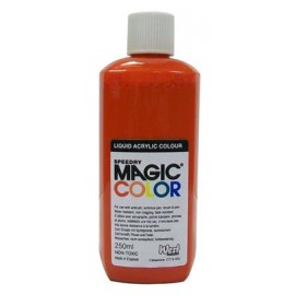 Magic Color Ink Liquid Acrylic Solar Scarlet 250ml MC600