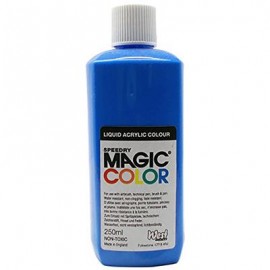Magic Color Ink Liquid Acrylic Lagoon Blue 250ml MC520
