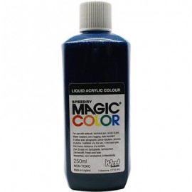 Magic Color Ink Liquid Acrylic Aqua Blue 250ml MC510