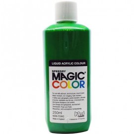 Magic Color Ink Liquid Acrylic Chiffon Green 250ml MC340