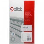 Blick Labels Multi A4 199.6mm x 289.1mm 1 Label Per Sheet 25 Sheets