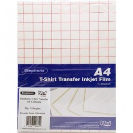 Westfilm T-Shirt Transfer Film A4 5 Sheets