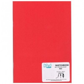 West Sketchbook Matt Red A5 140gsm 40 Pages
