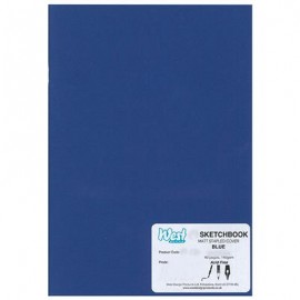 West Sketchbook Matt Blue A5 140gsm 40 Pages