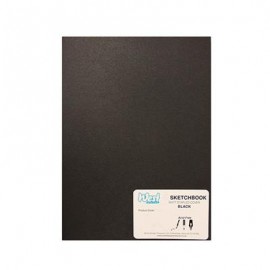 West Sketchbook Laminated Black A5 140gsm 40 Pages