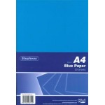 Stephens Paper Blue A4 80gsm 20 Sheets