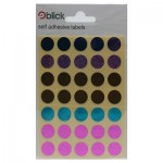 Blick Labels Circles Fashion Colours
