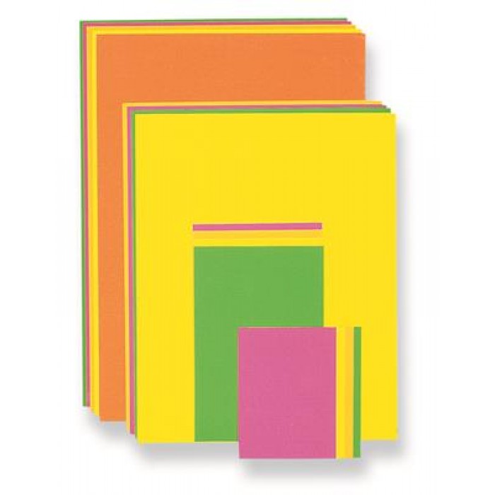 Stephens Ticket Board Fluorescent 10 x 8 6 Sheets