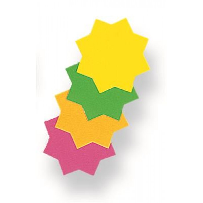 Stephens Ticket Board Fluorescent Star 3 50 Sheets