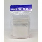 Stephens Card Bags 50 Clear Self-Seal Bags