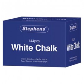 White Chalk Box of 144 Sticks