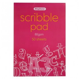 Stephens Scribble Pad A3 80gsm 50 Sheets