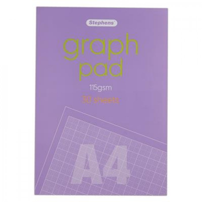 Stephens Graph Pad A4 115gsm 30 Sheets