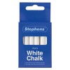 White Chalk Pack of 12 Sticks