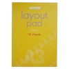 Stephens Layout Pad A3 50gsm 50 Sheets