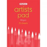 Stephens Artists Pad A4 180gsm 25 Sheets