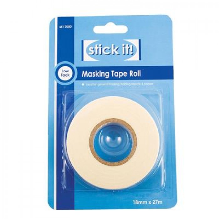 27m Masking Tape Roll (18mm Width)