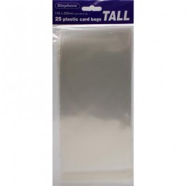 Stephens Card Bags Tall Pack of 25