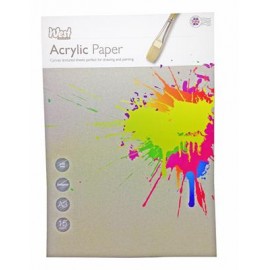 West Acrylic Pad A3 240gsm 15 Sheets