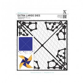 Extra Large Dies (9pcs) - Large Straight Pinwheel
