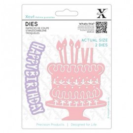 Dies (2pcs) - Birthday Cake