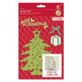 A5 Dies - Pop Up Card - Christmas Tree